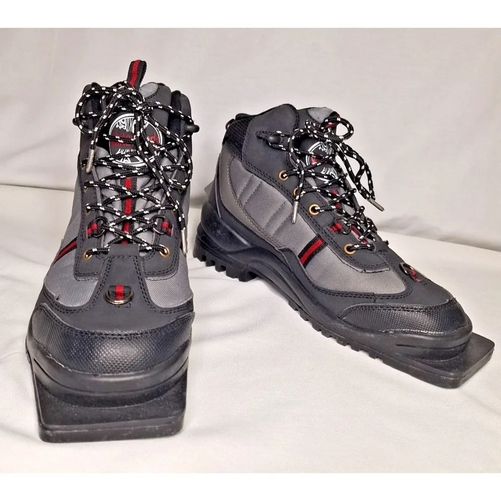 WHITEWOODS Mens 8.5 75mm XC Cross Country Touring Adventure Ski Boots Women 9.5